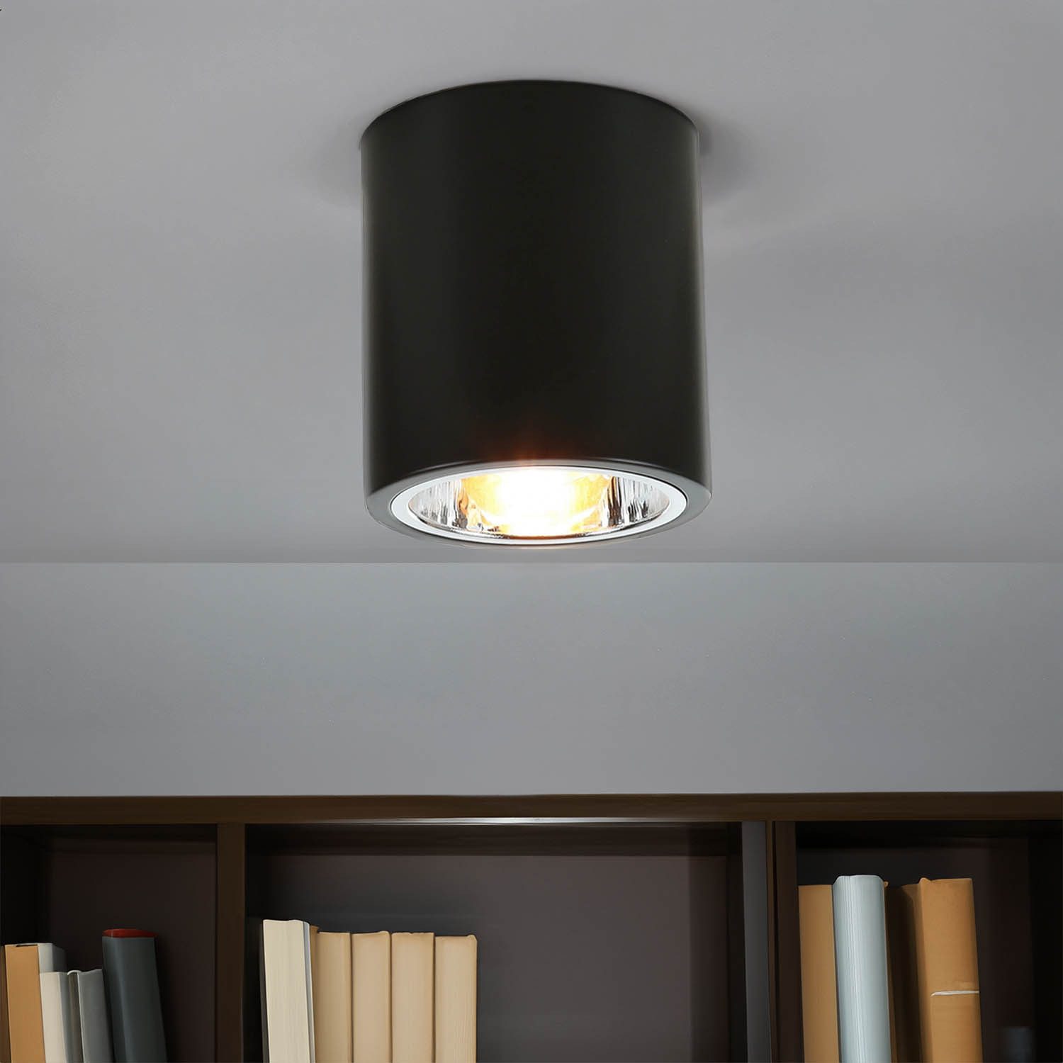 Licht-Erlebnisse Deckenleuchte DOWNLIGHT, ohne Leuchtmittel, Deckenlampe günstig online kaufen