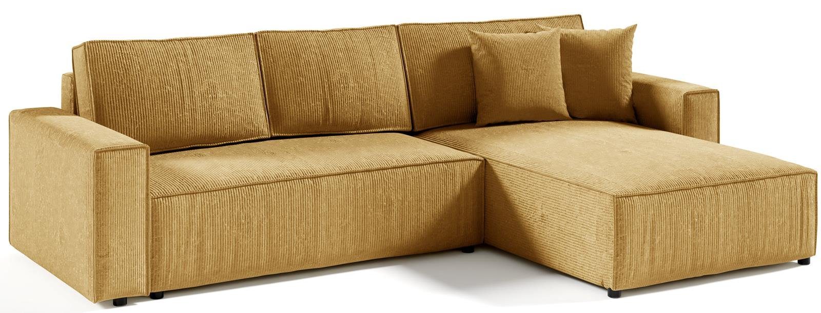 Compleo Ecksofa mit Schlaffunktion, Sofa Eckcouch günstig online kaufen