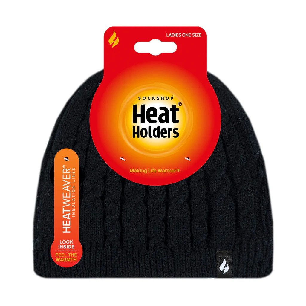 Heat Holders Strickmütze Damen Zopfmütze – Bild 3 von 3