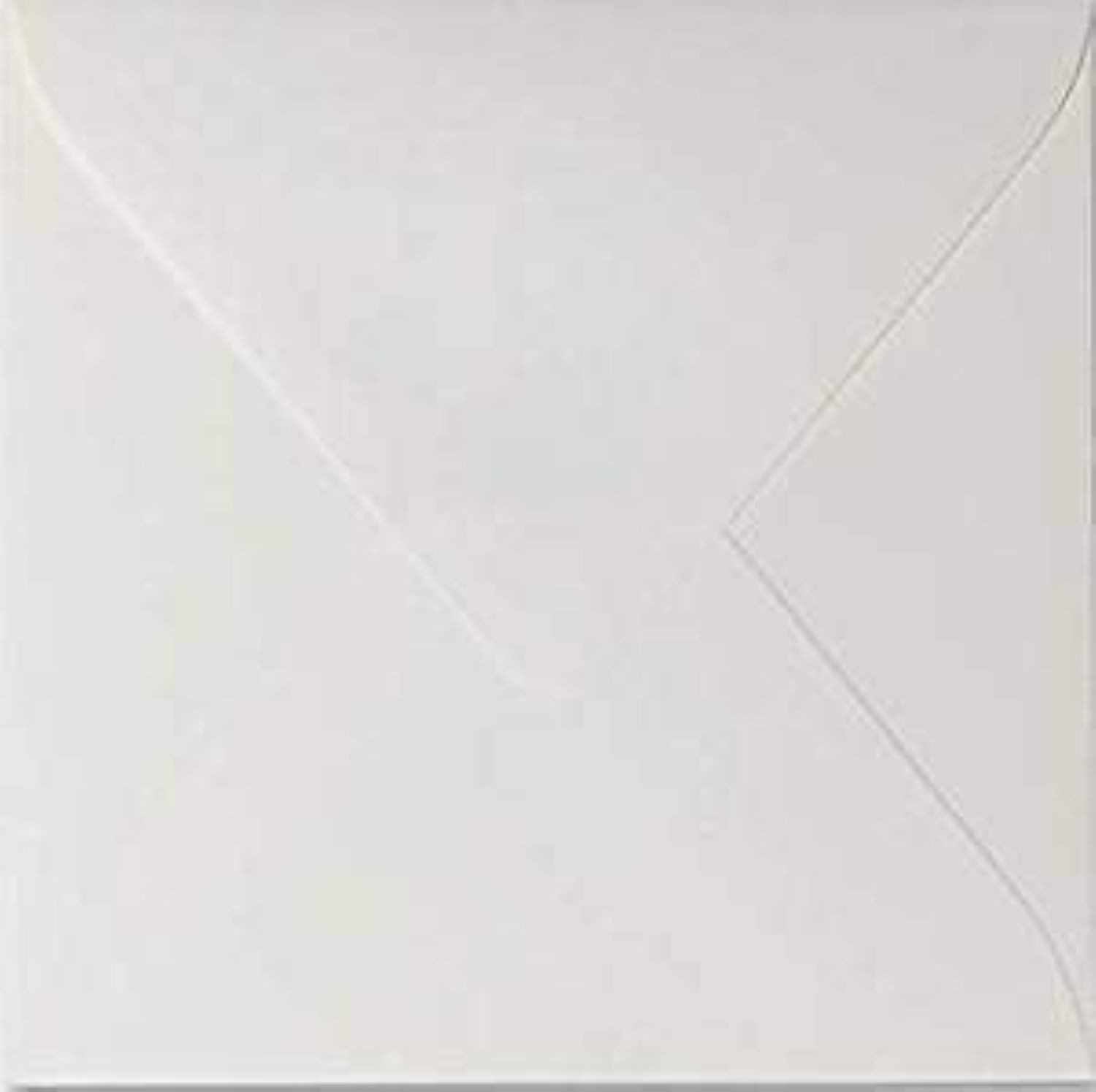 Briefumschläge24Plus Briefumschlag 25 St. 15 x 15 cm Briefumschläge Quadratisch Hell Grau, 15 x 15 mm Briefumschläge Recyceltes Material