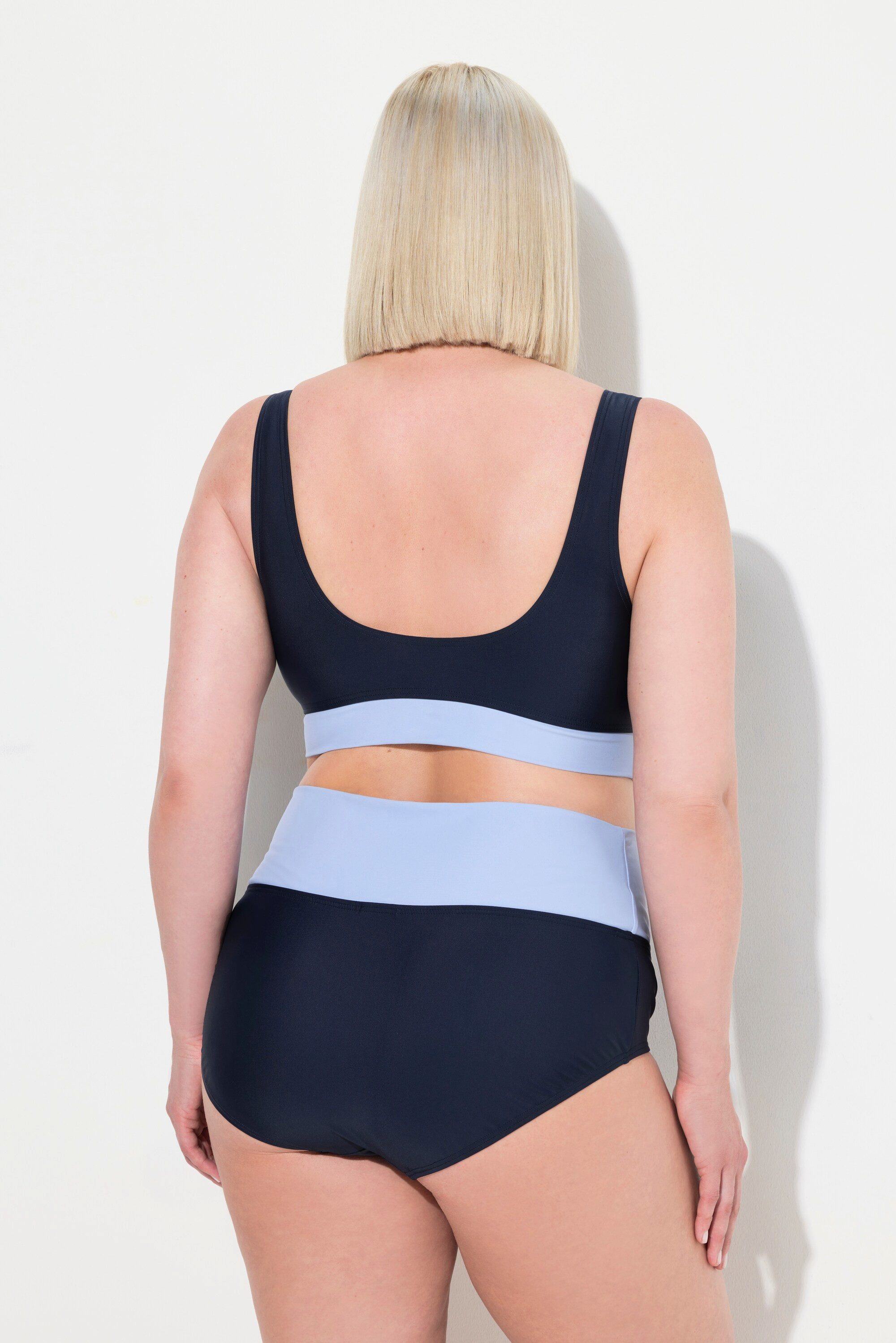 Ulla Popken Bustier Bikini ohne Softcups breiter Elastikbund Schwangerschaft