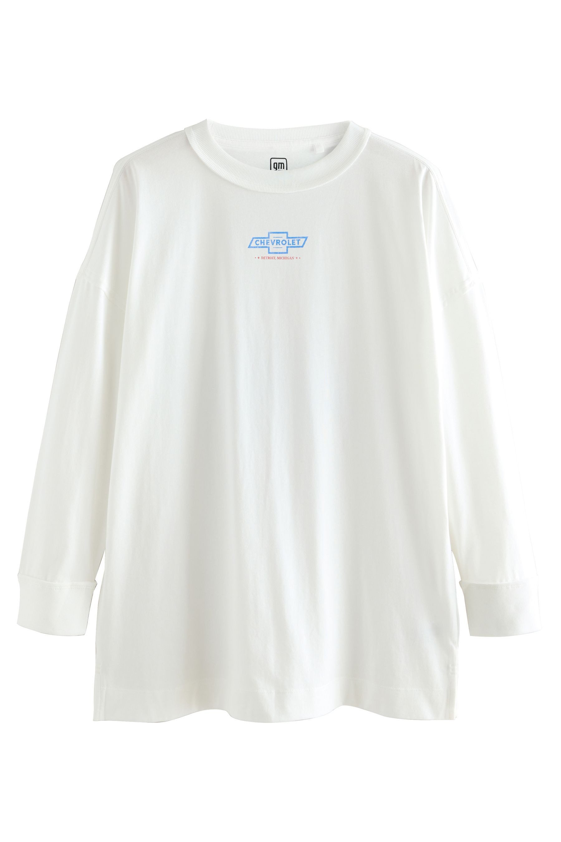 Langarmshirt Lizenziertes Langarmshirt mit Grafik, Chevrolet
