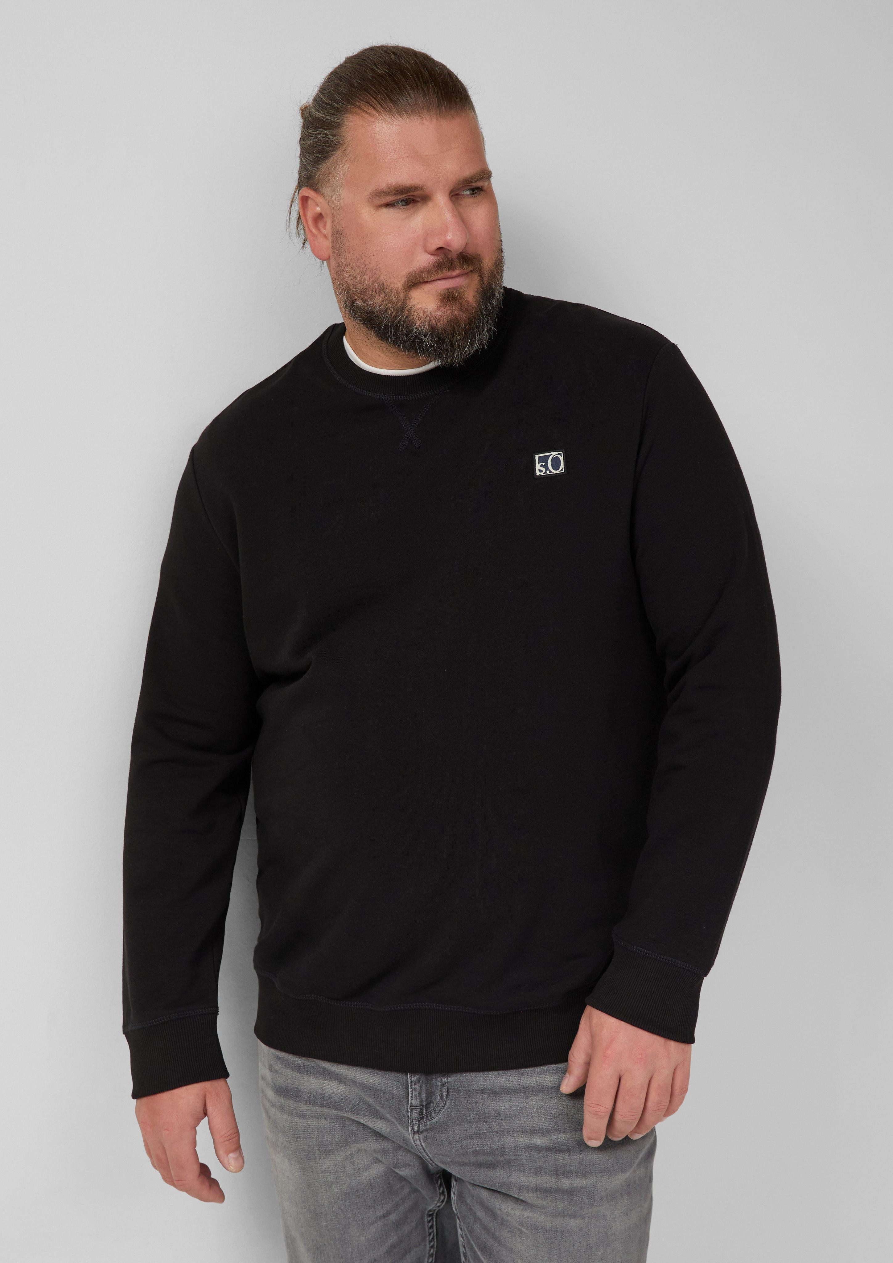 s.Oliver Sweatshirt Sweatshirt aus Baumwollmix mit günstig online kaufen