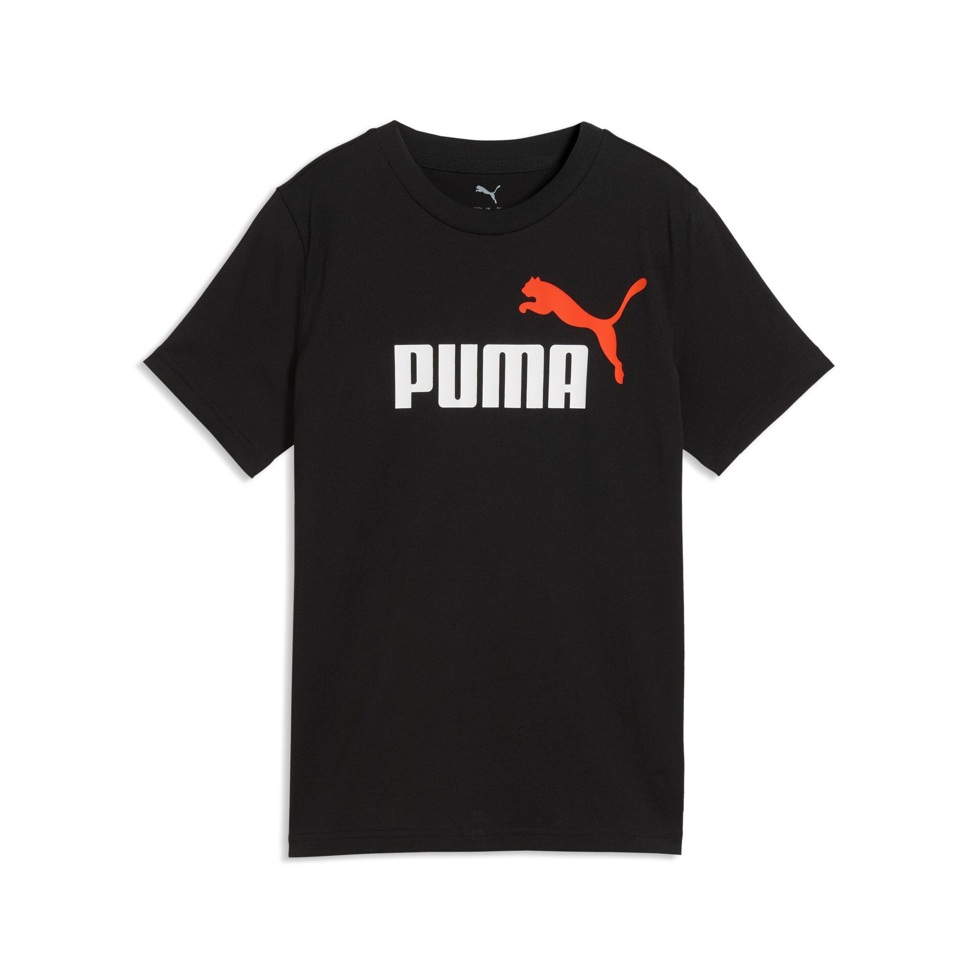 PUMA T-Shirt ESS 2 COLOR NO1 LOGO TEE B mit Rundhalsausschnitt, Kurzarm, ohne Kapuze