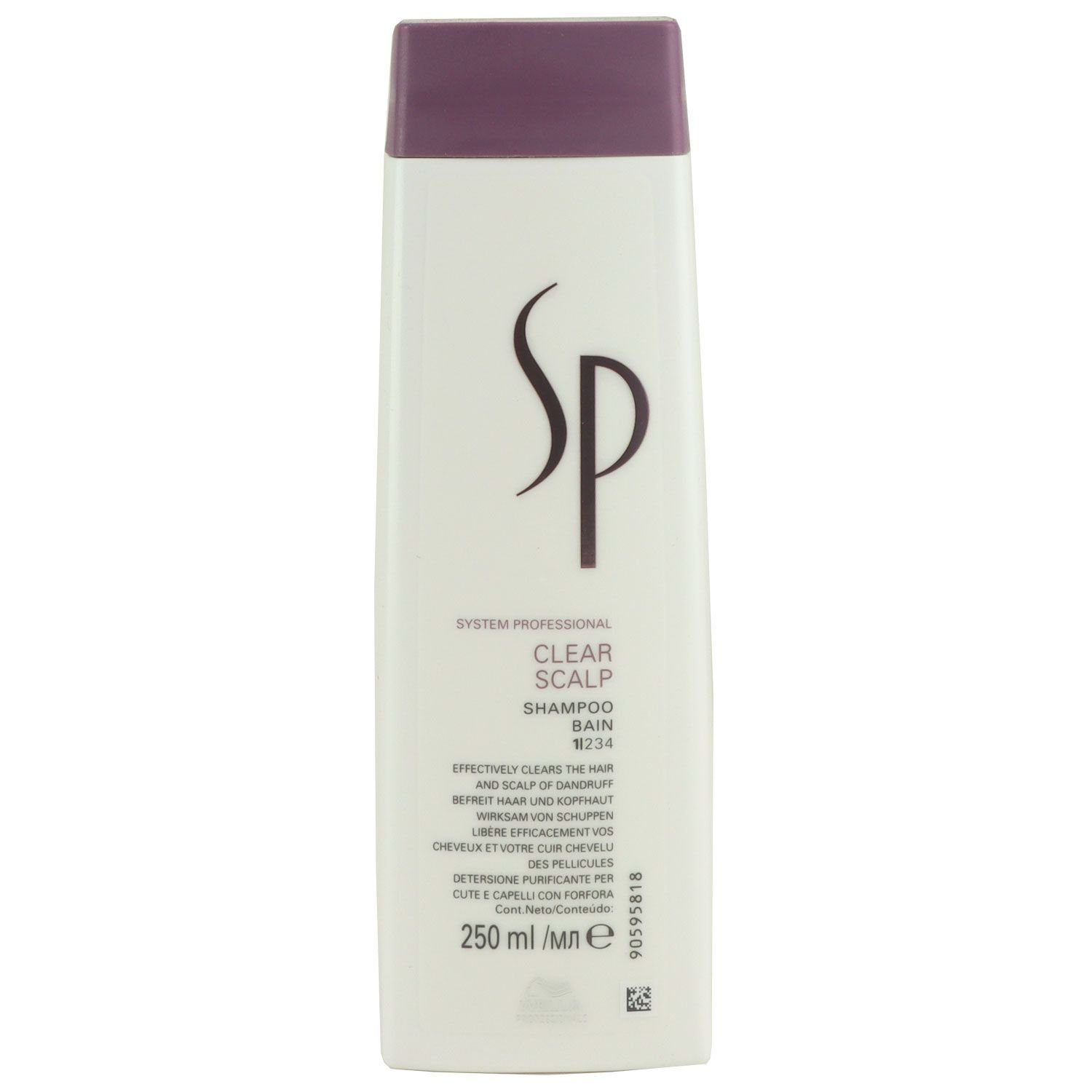 Wella ml Haarshampoo Shampoo 250 Scalp Clear Professionals