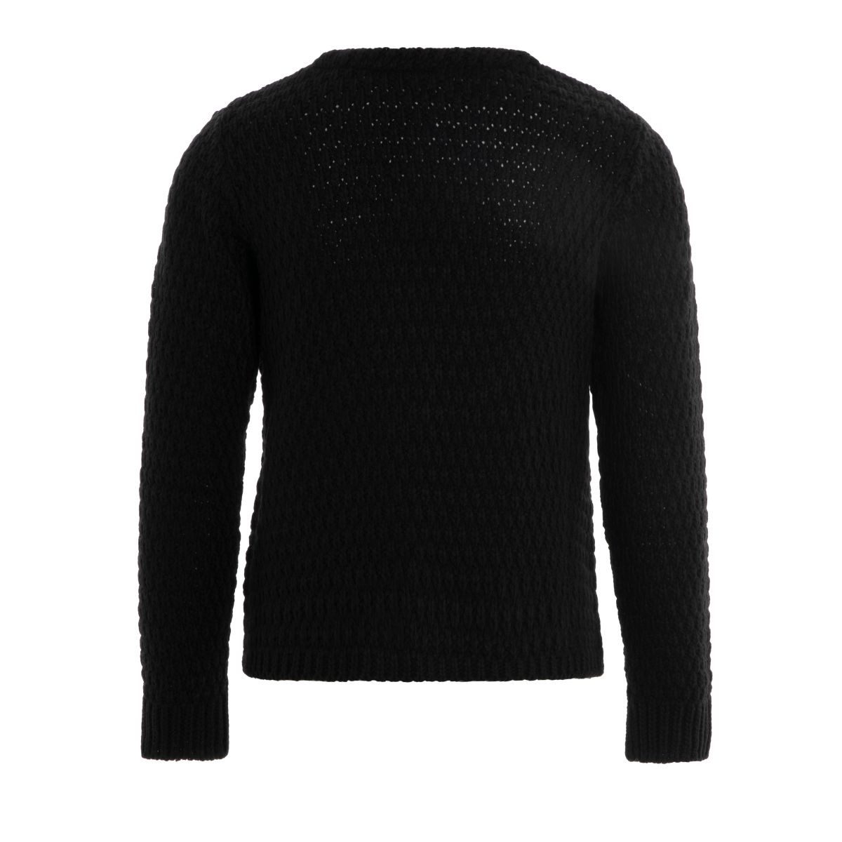 Knit Factory Strickjacke Becky Kurze Strickjacke Schwarz 40/42 (1-tlg) Jacke Strickjacke warme Jacke