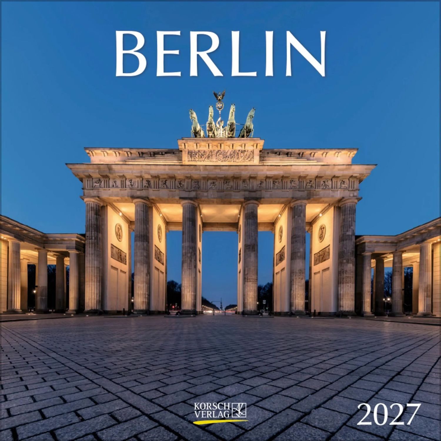 Korsch Verlag Wandkalender Berlin 2027