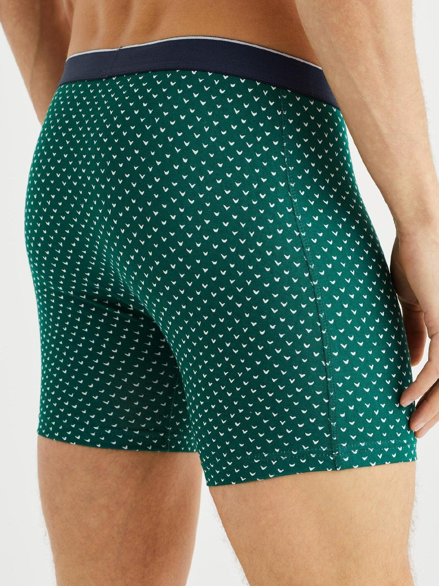 WE Fashion (1-St) Boxershorts Grün