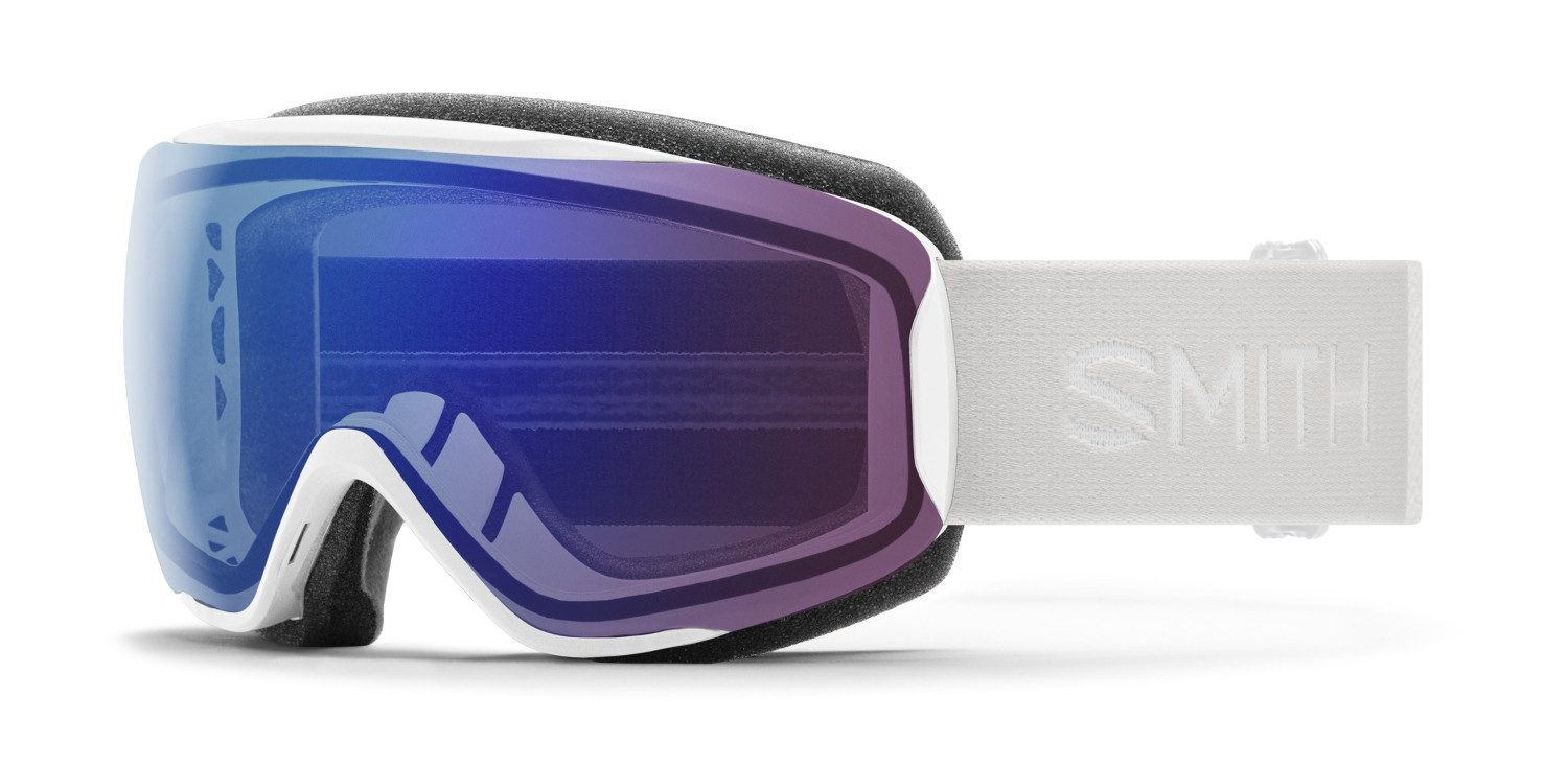Smith Snowboardbrille Moment, Semi-Rimless Design, erweiterte Sicht, 100% UV-Schutz