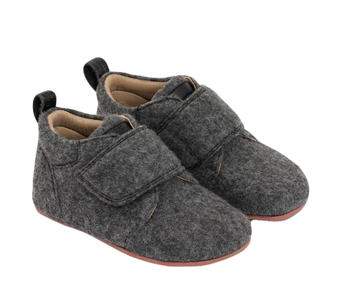 bundgaard Bundgaard Hausschuhe Tannu Barfußschuhe Barefoot Woll Klett Hausschuh