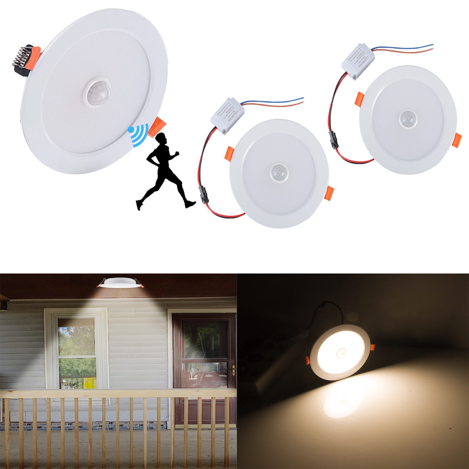 Jibenhome LED Einbaustrahler Downlight 12W Einbaustrahler günstig online kaufen