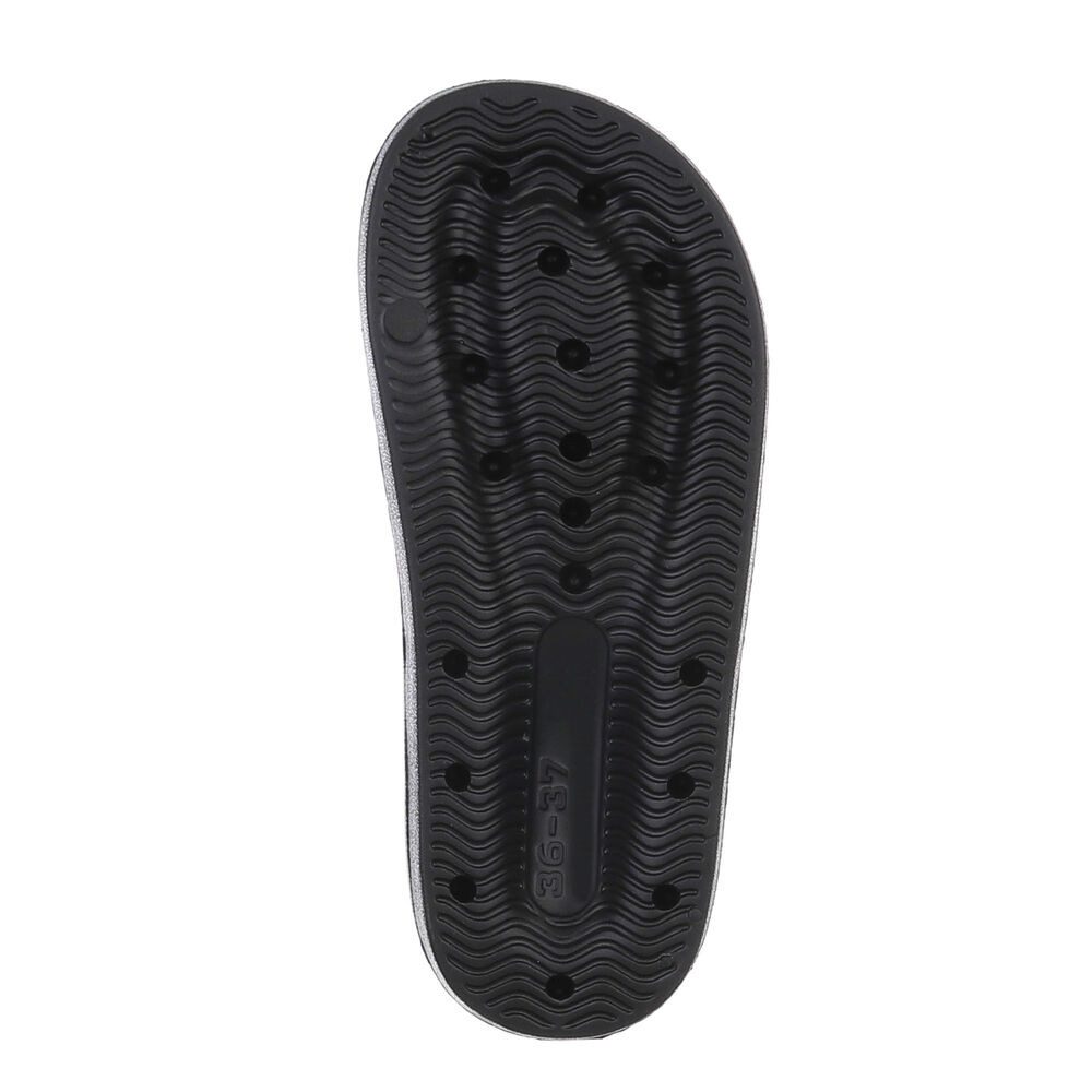 Ital-Design Damen Mules Freizeit Plateausandaletten (86527106) Flach Pantoletten in Schwarz