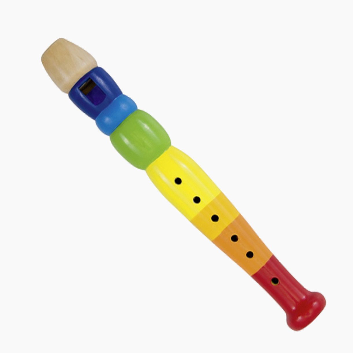 goki Blockflöte Blockflöte Regenbogen deutsch, packung, 1-St., kinder flöte, Farbenfroher Einstieg in Musik – Töne finden