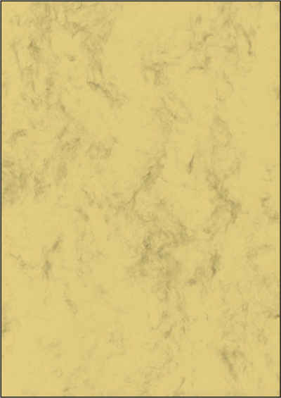Sigel Notizblock sigel Marmor-Papier, A4, 200 g/qm, Edelkarton, sandbraun