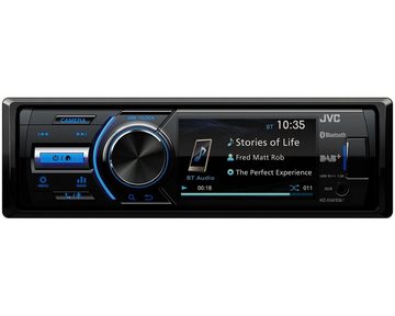 JVC KD-X561DBT Autoradio mit 3,5 Zoll Farb-Display DAB+ USB/AUX Bluetooth Autoradio (Digitalradio (DAB), FM, Freisprechfunktion, RV-Anschluss, dimmbare Beleuchtung)