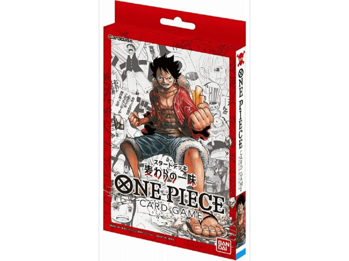 Bandai Spiel, One Piece Card Game STARTER DECK - Straw Hat Crew ST-01 (englisch), Sammelkartenspiel