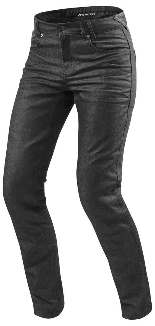 OJ Motorradjeans Dark Schwarz – Mit CE-Protektoren An Hüfte & Knie – Stretch-Denim Für Alle Jahreszeiten