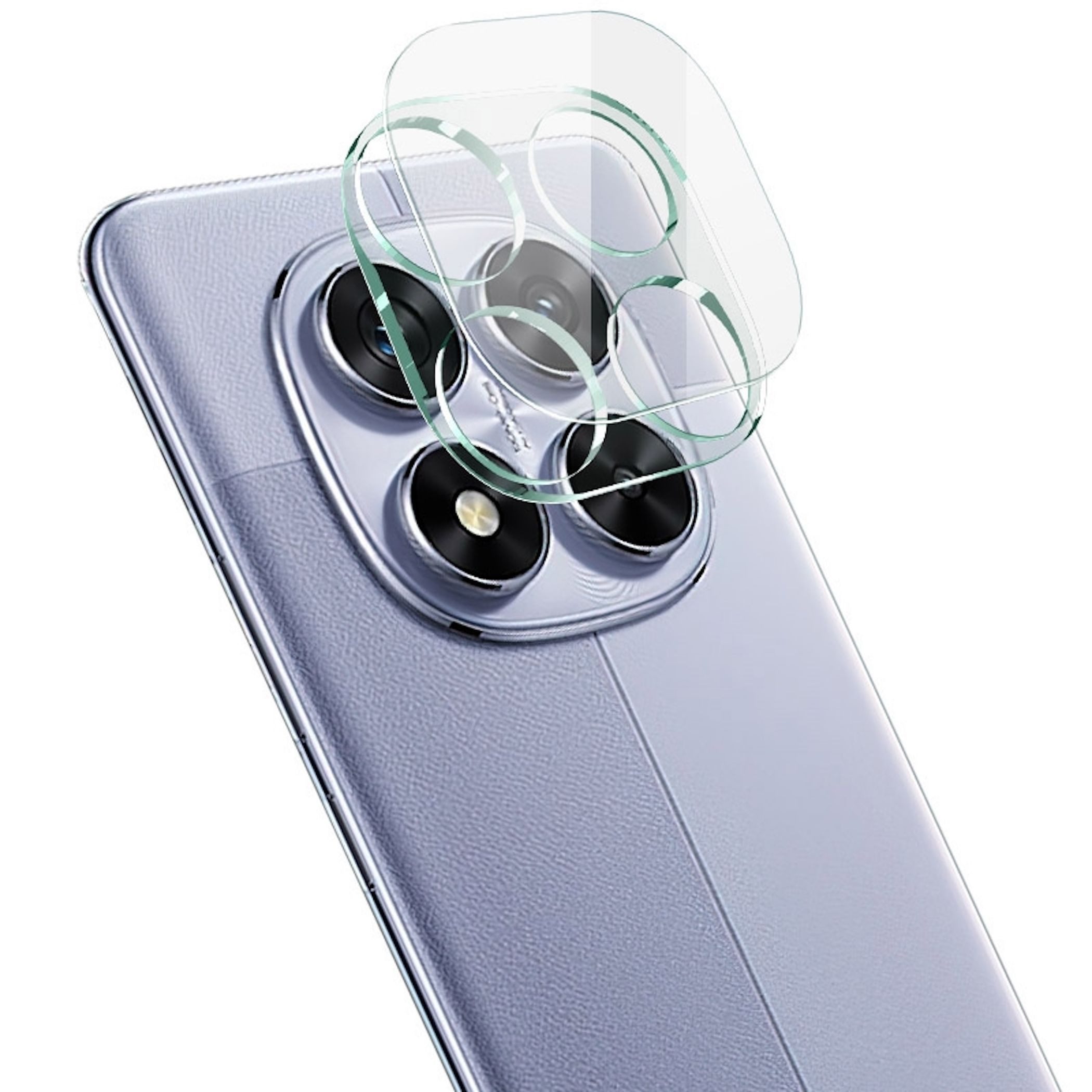 Wigento Handyhülle Für Xiaomi Redmi Note 15 5G Schutz Hart Glas Kamera Linsen Komplett, 9H Glas, HD-Klarheit, kratzfest
