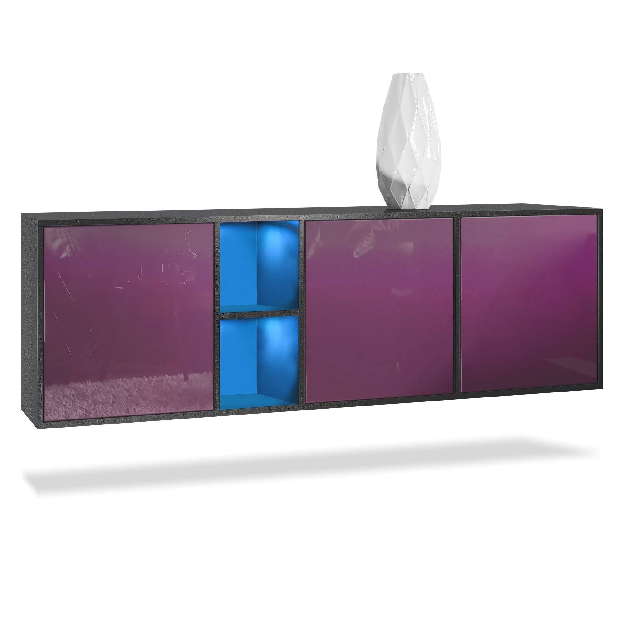 Vladon Sideboard Cuba (Kommode, mit 3 günstig online kaufen