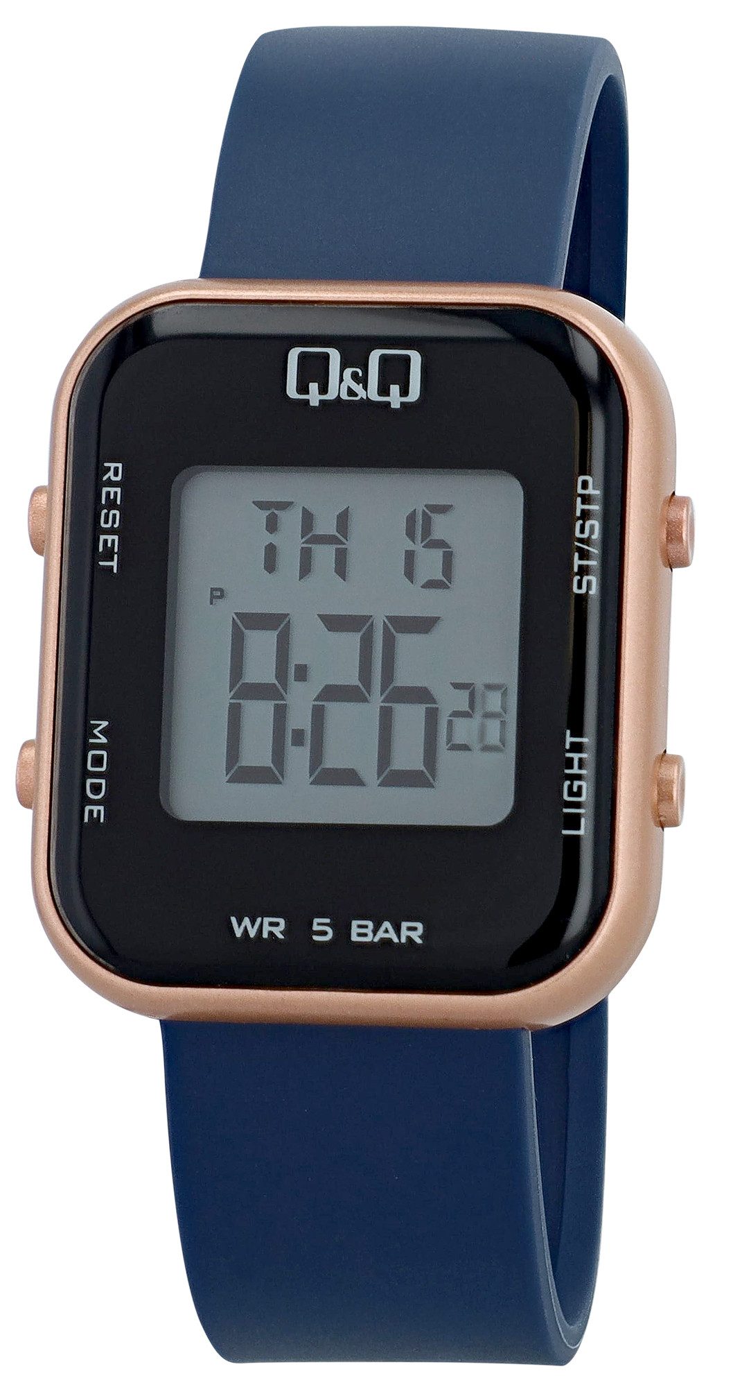 Q&Q Quarzuhr M207J001Y Resinarmband, 5 ATM, Digital, Jugendliche, Armbanduh günstig online kaufen
