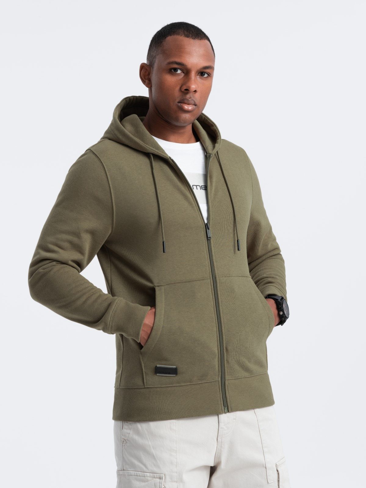 OMBRE Kapuzensweatjacke Kapuzensweatshirt günstig online kaufen