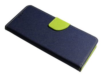 cofi1453 Smartphone-Hülle Buch Tasche "Fancy" für SAMSUNG GALAXY S23 (SM-911B) Blau-Grün