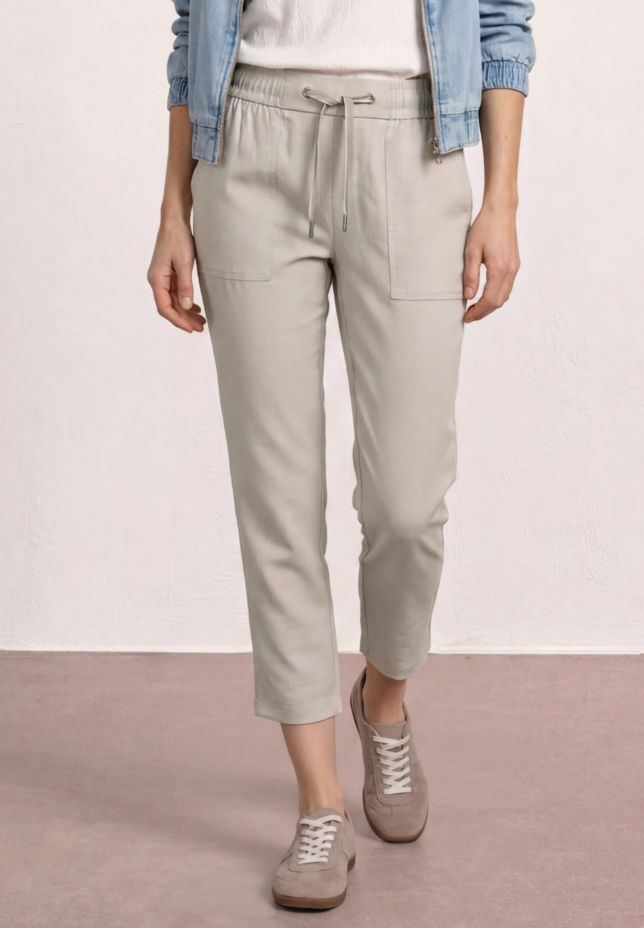 STREET ONE 7/8-Hose Style Bonny melierte Optik, elastischer Bund