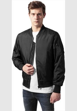 URBAN CLASSICS Bomberjacke Urban Classics Herren Tech Zip Bomber Jacket (1-St)