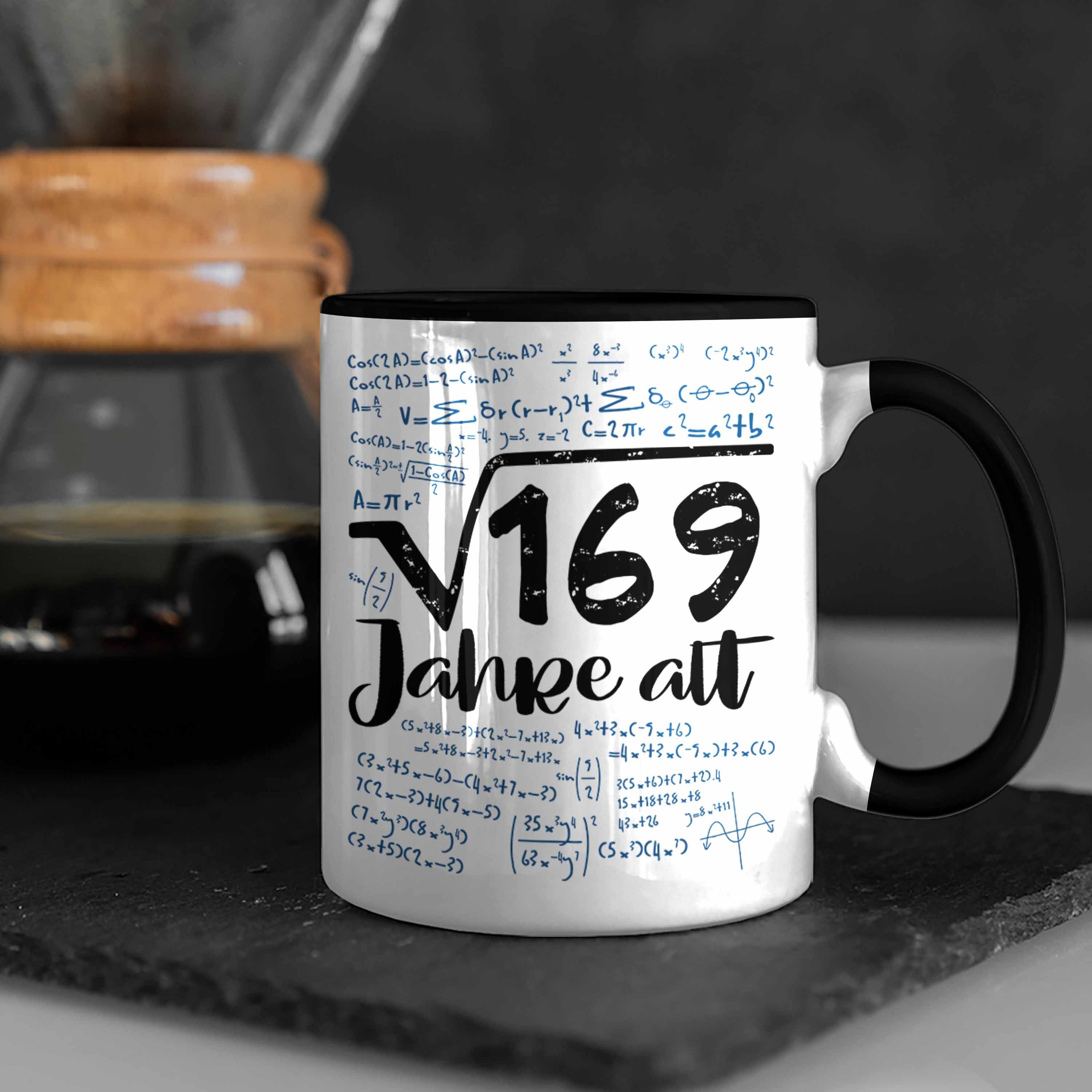 169 Tasse Wurzel 13. Geb Alt = Trendation Aus Jahre Schwarz 169 Geschenk 13 Tasse Quadratwurzel