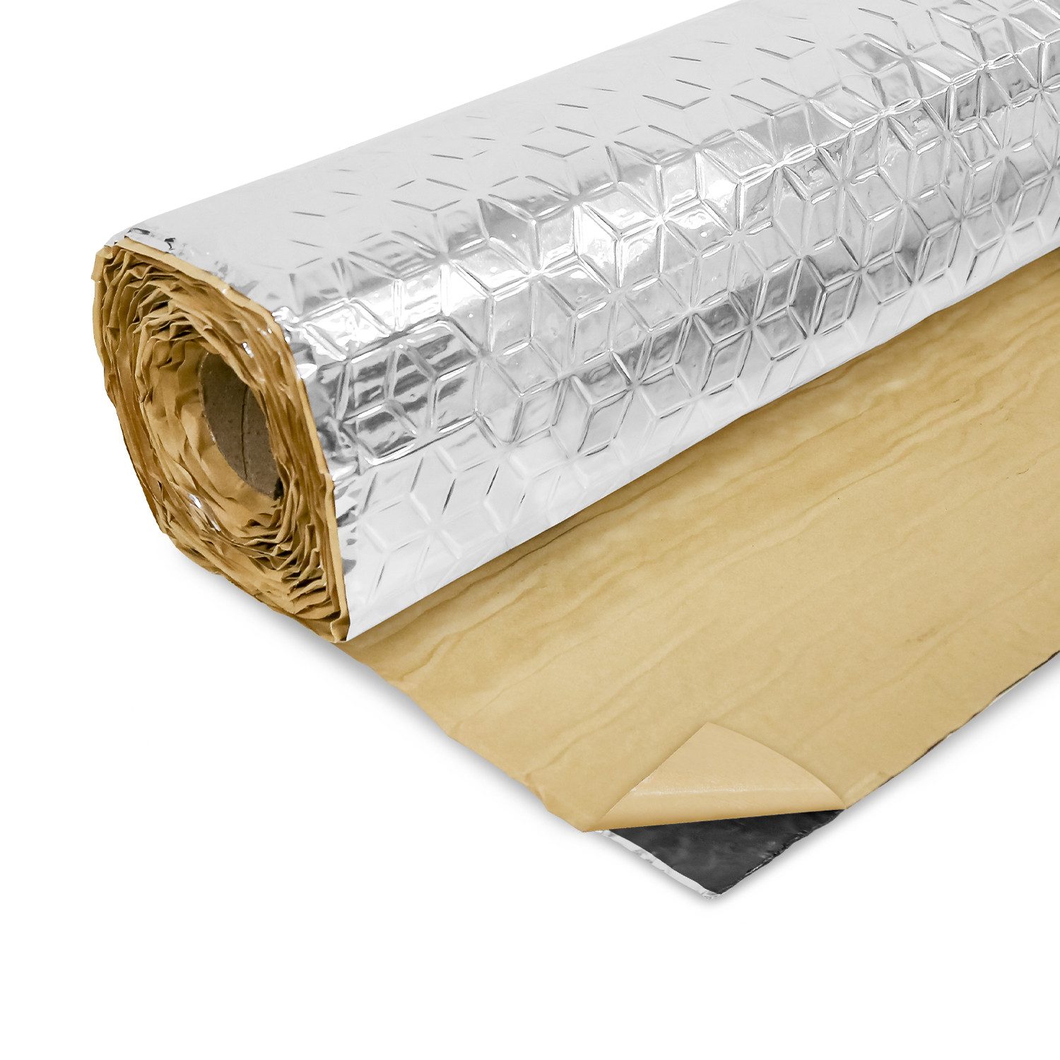 Clanmacy Dämmplatte Dämmmatte 400X50cm Dämmplatte Alu-Butyl günstig online kaufen