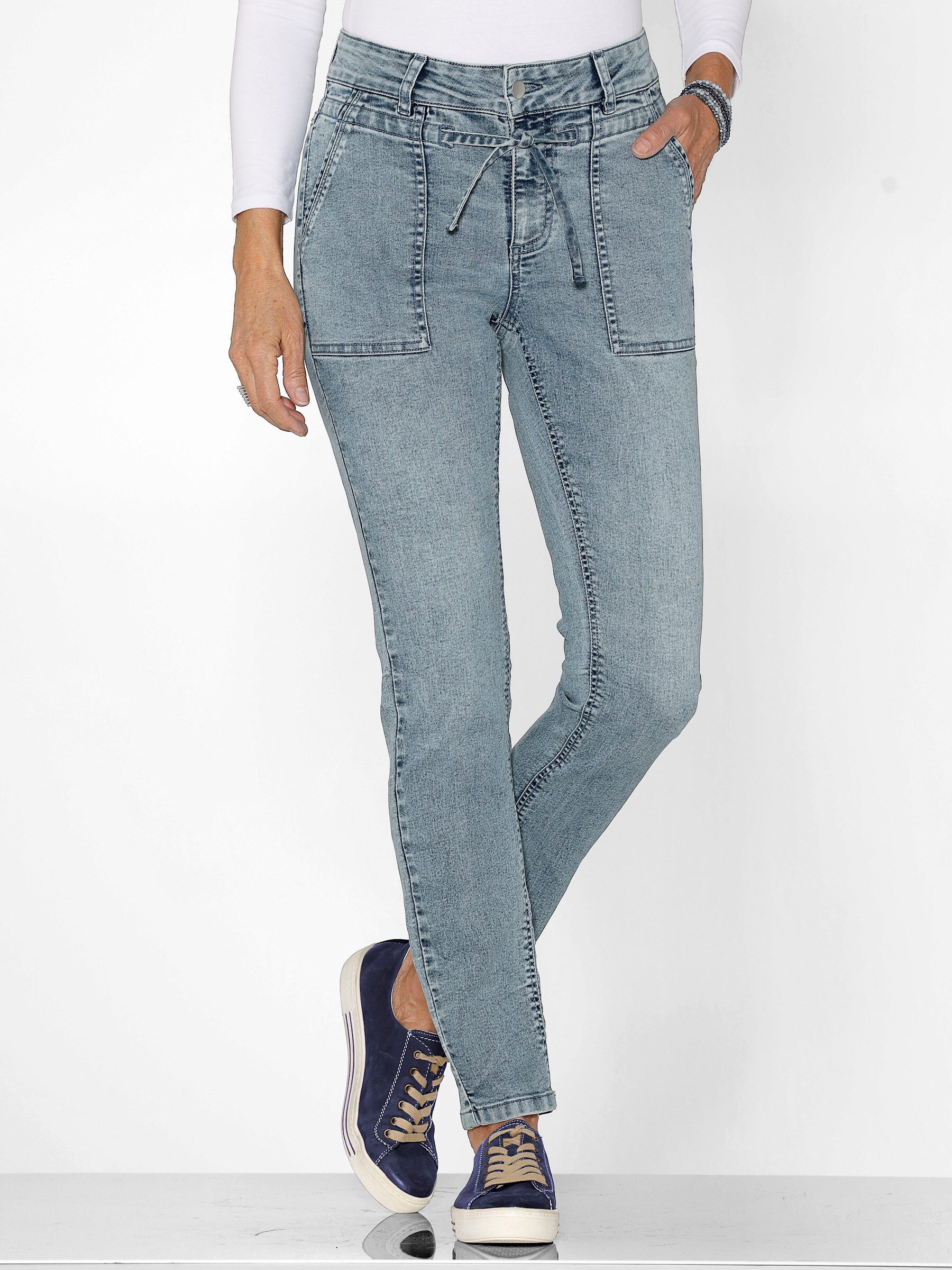 Sieh an! Bequeme Jeans Jeans komfortabel