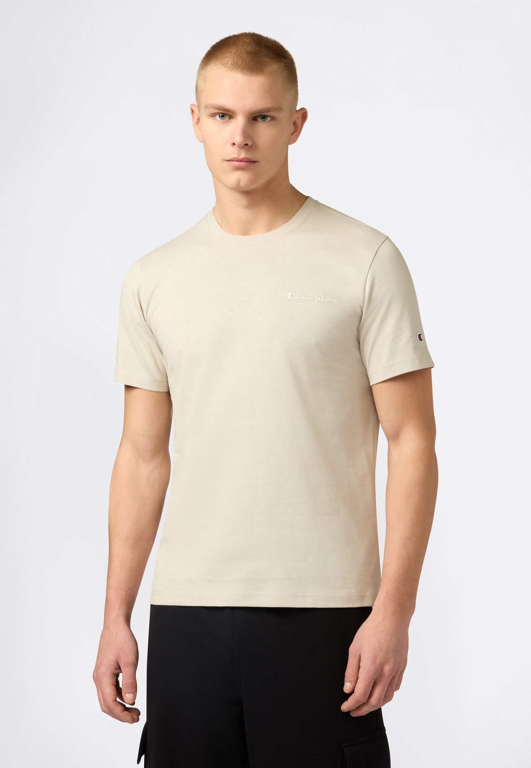 Champion T-Shirt Icons Tee sportliche Passform, Kurzarm, für Sportmode und Freizeit