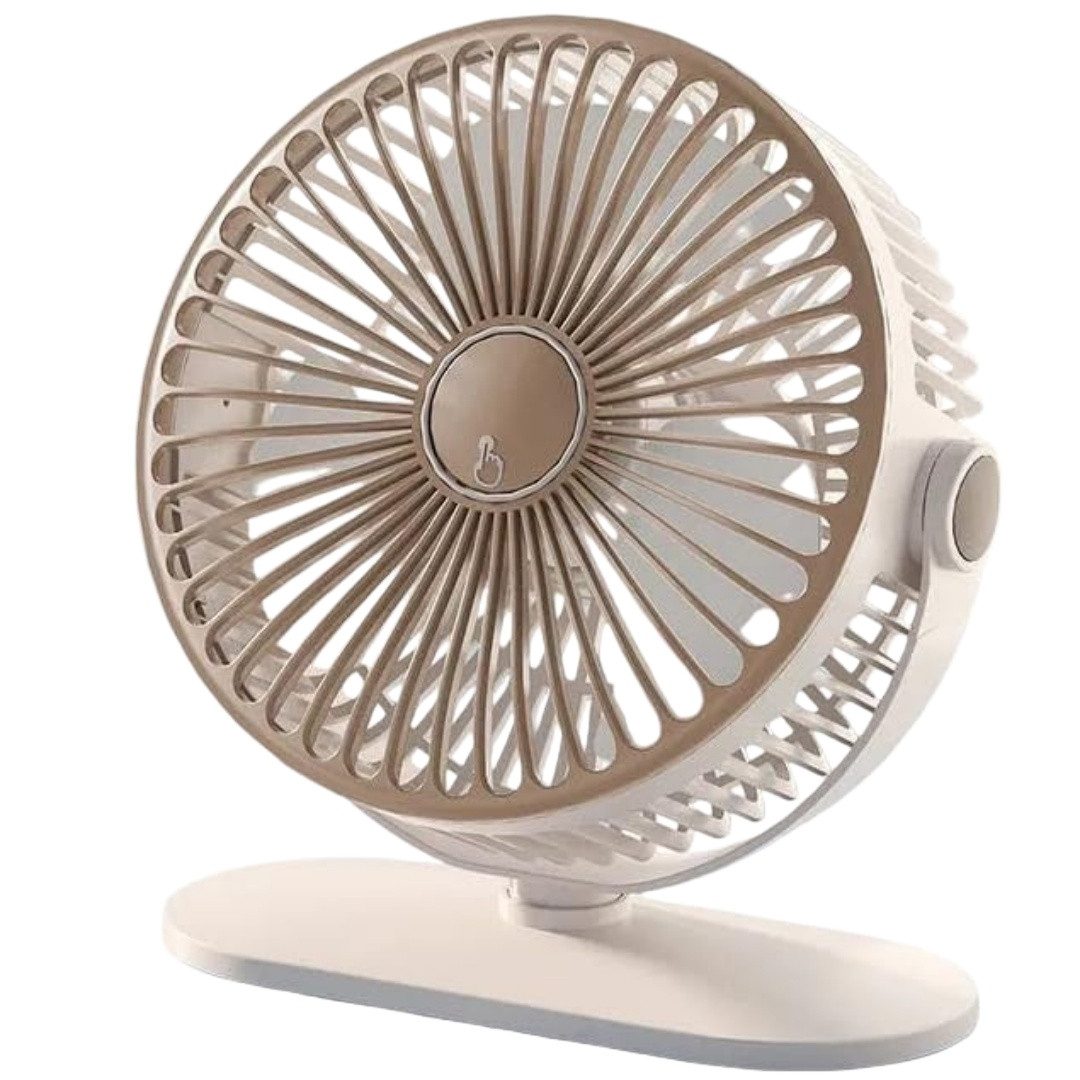nsihing Mini USB-Ventilator USB Tischventilator, Tragbarer Mini Ventilator, 360° Drehbarer Kleiner Ventilator mit Haken für Zuhause Büro Küche