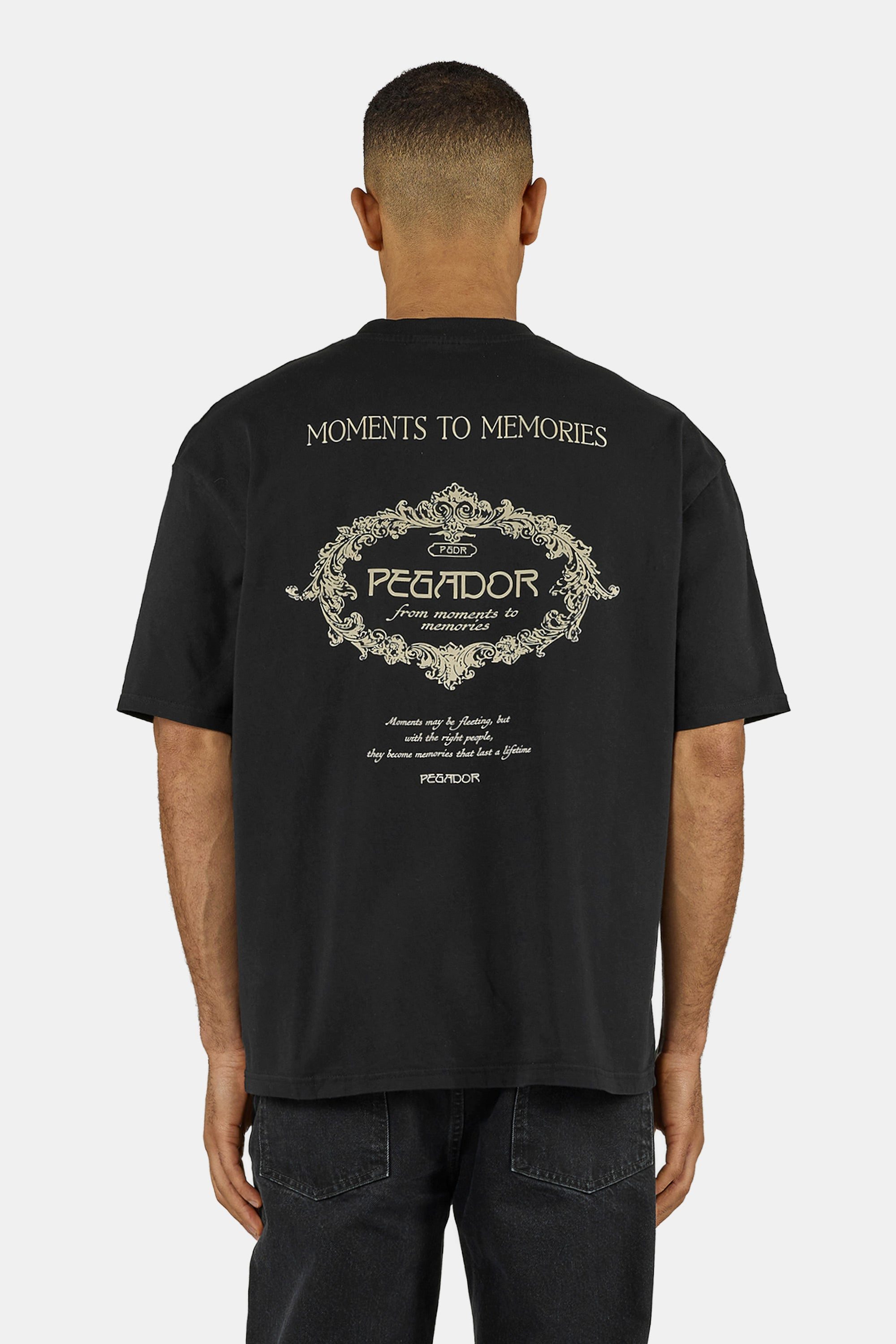 PEGADOR T-Shirt Reine Oversized Tee Baumwolle, oversize