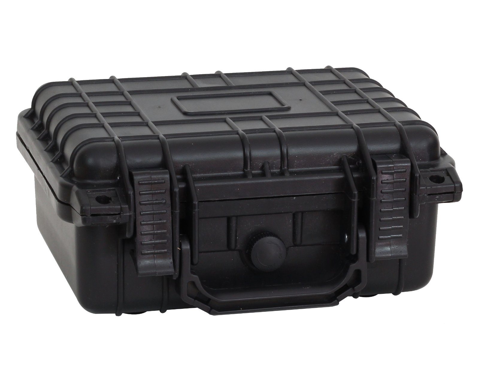 anpassbar Kunststoffkoffer Schutzkoffer HAGO schwar Koffer Schumstoff Kamerakoffer