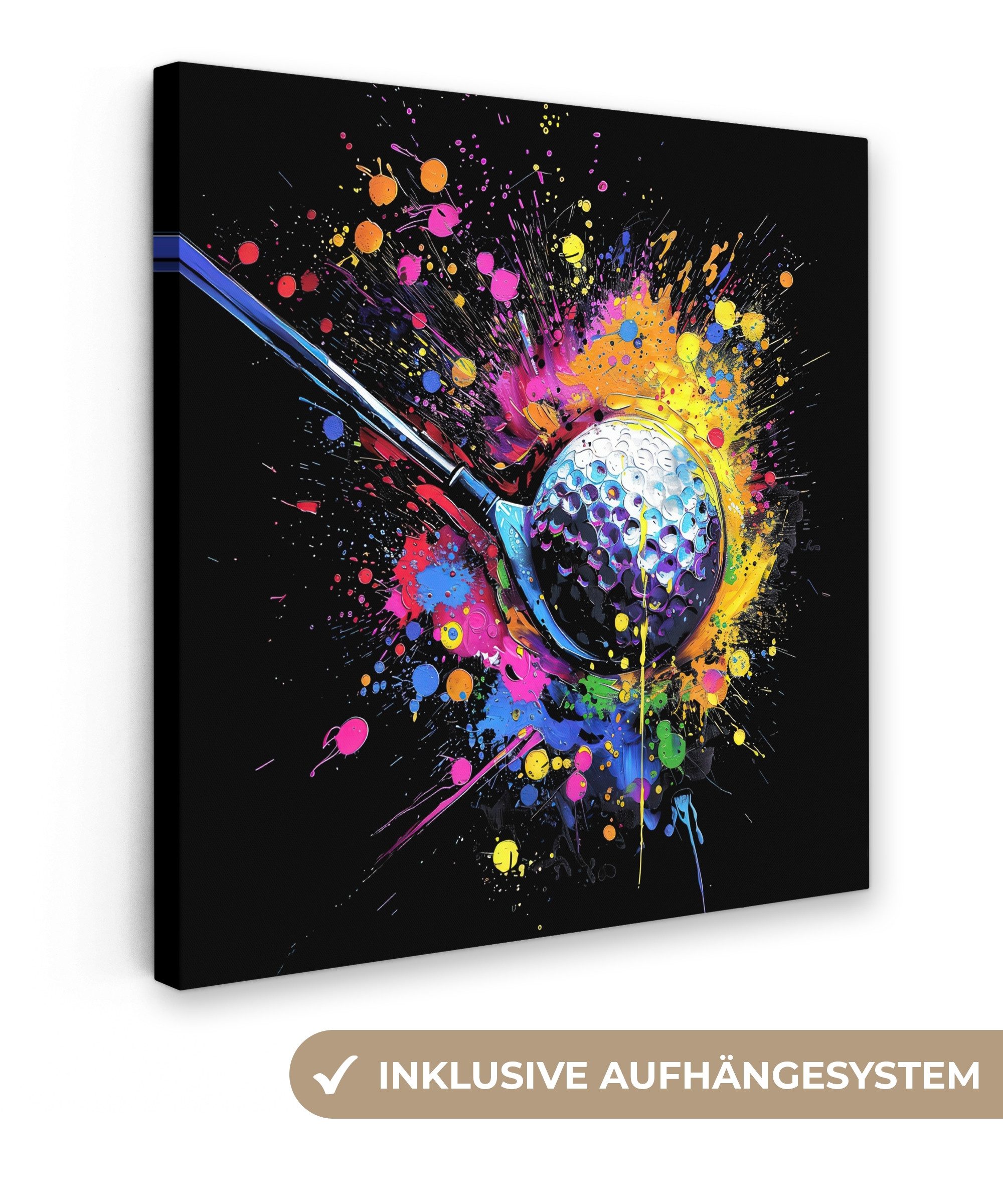 OneMillionCanvasses® Leinwandbild Graffiti - Sport - günstig online kaufen
