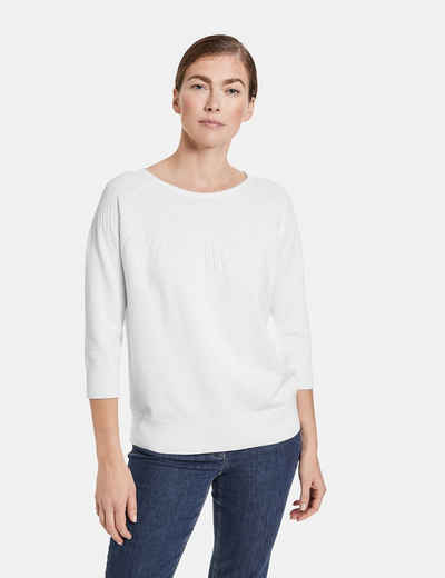 GERRY WEBER 3/4 Arm-Pullover 3/4-Arm-Pullover mit Strickmuster