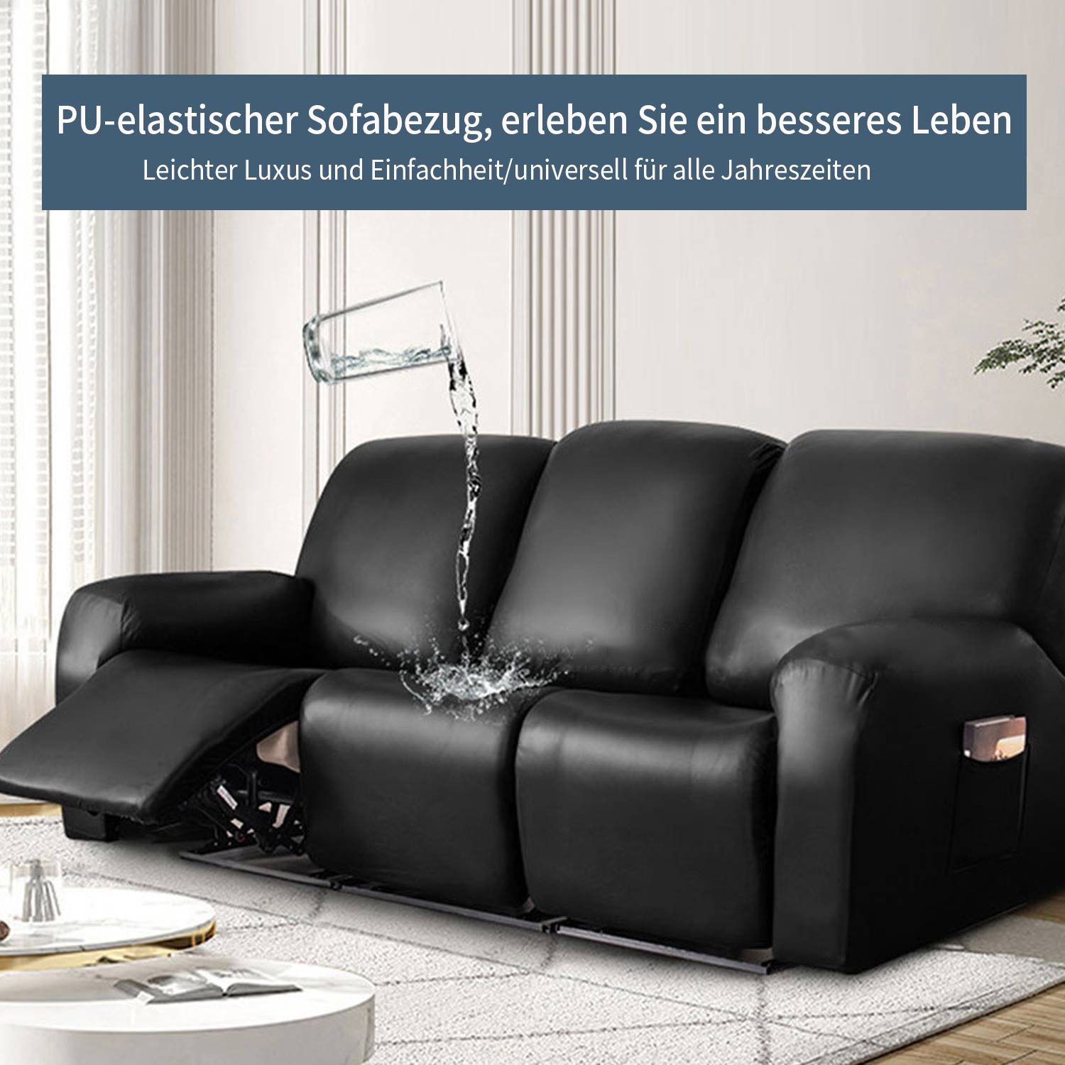 Refttenw Relaxsesselhusse Sesselhussen Liegestuhlbezug Wasserdicht Stretchh günstig online kaufen