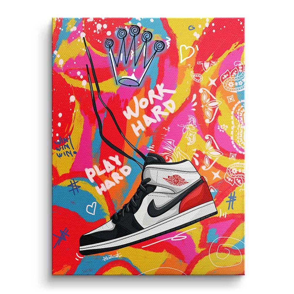 Leinwandbild Mj Mhicago Pop Art