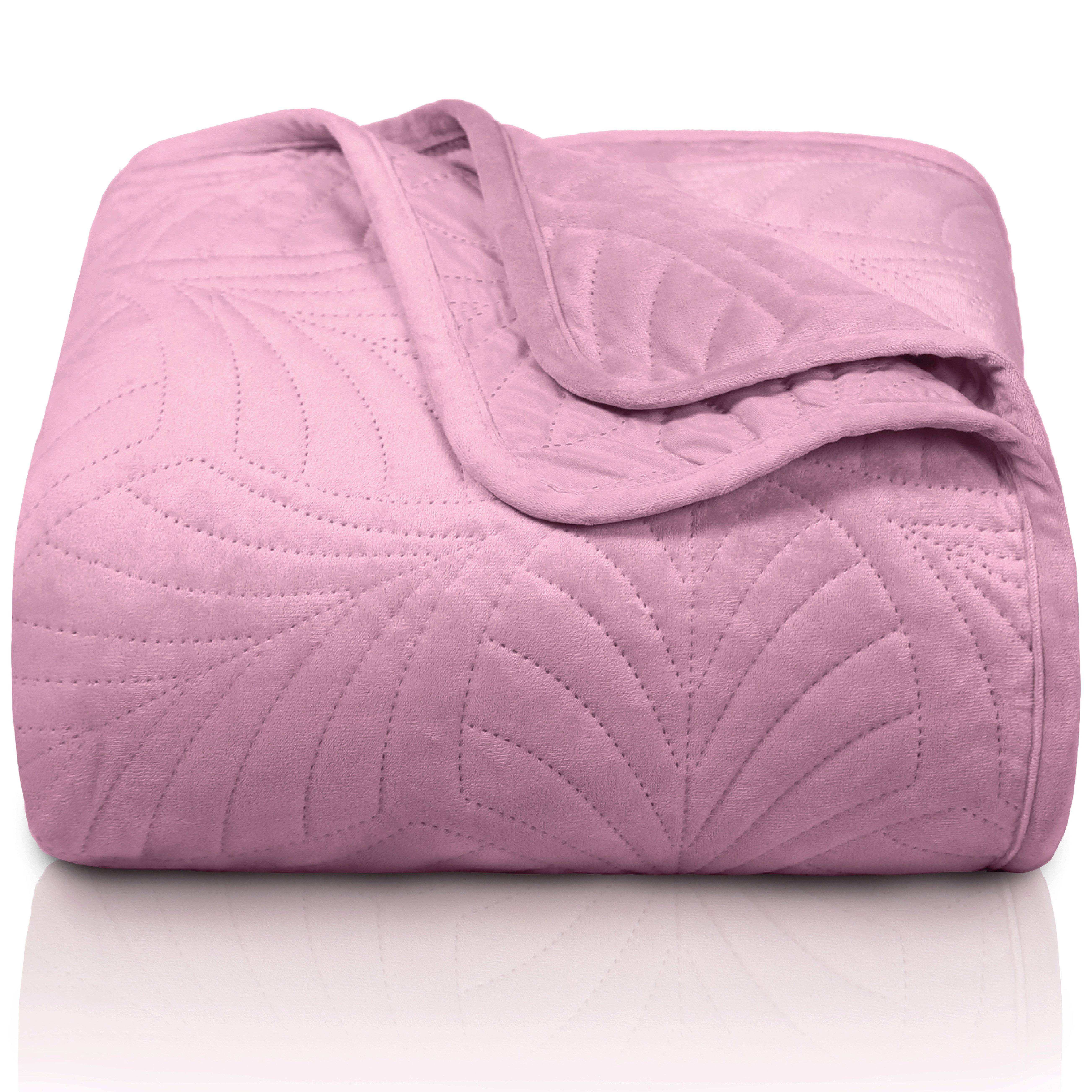 Gräfenstayn Tagesdecke Gräfenstayn Premium Tagesdecke mit nahtloser Steppung & Blatt-Design, Gräfenstayn Premium Tagesdecke mit nahtloser Steppung & Blatt-Design