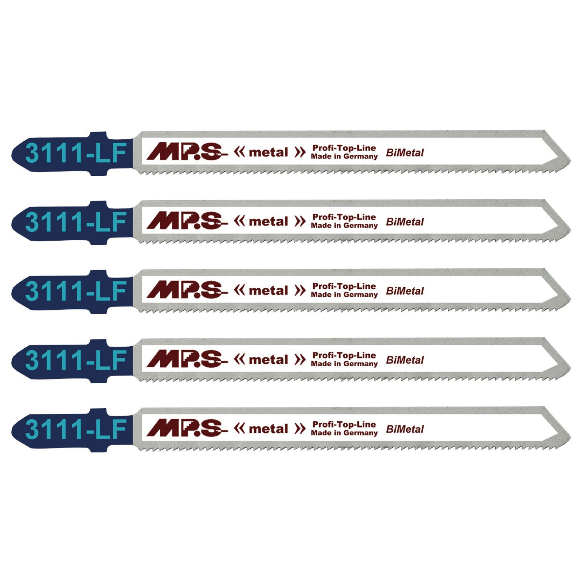 MPS Stichsägeblatt 5 Stück für 1-3mm Materialstärke von MPS