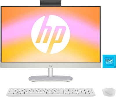 HP 24-cr0211ng All-in-One PC (23,8 Zoll, Intel N 100, UHD Graphics, 8 GB RAM, 512 GB SSD, Luftkühlung)