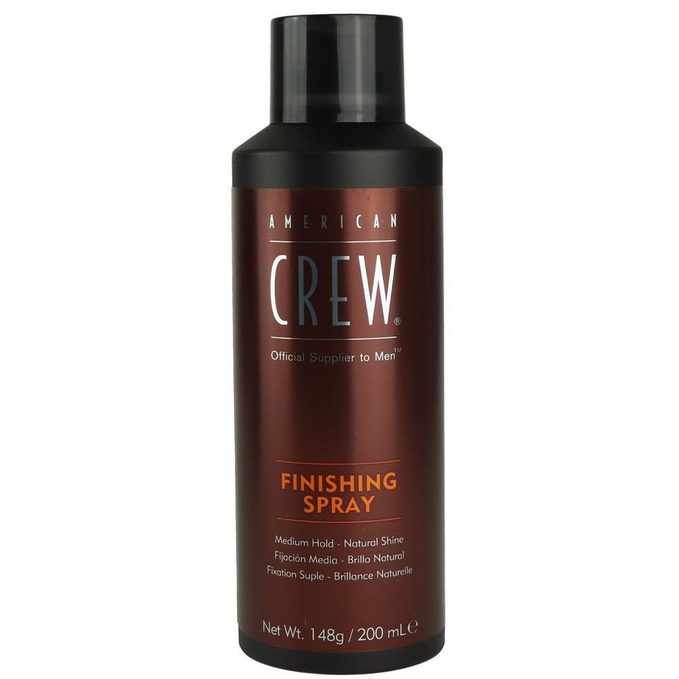Spray für Crew Haarspray Haarstyling, Halt Finishing Spray, mittleren American