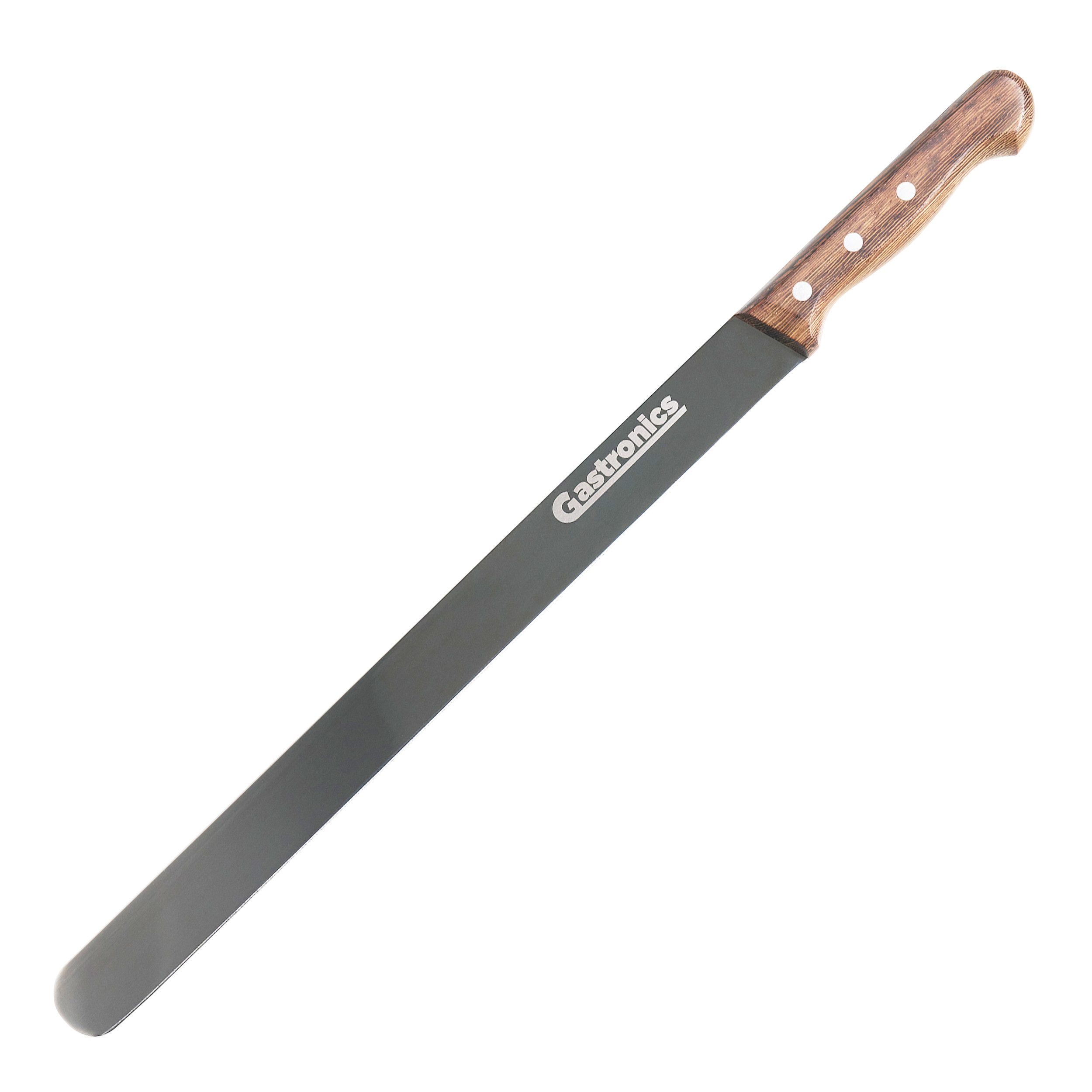 Gastronics Fischmesser Döner Gyros Messer 36 cm mit Holzgriff