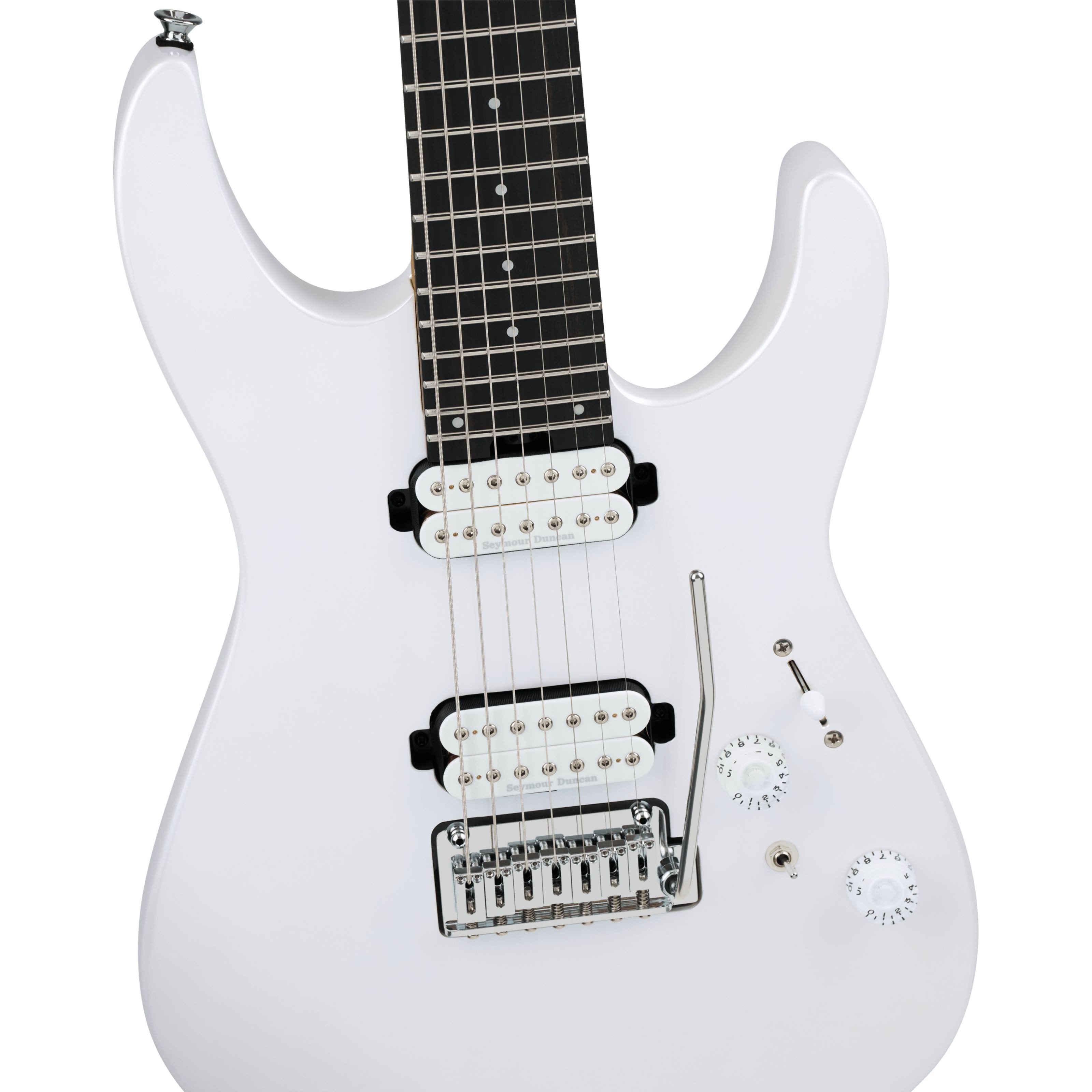 Charvel E-Gitarre, E-Gitarren, ST-Modelle, Pro-Mod Plus DK24-7 HH 2PT E Celestial Silk - E-Gitarre