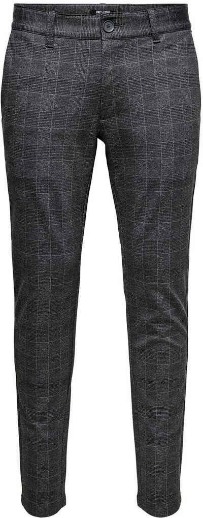 ONLY & SONS Chinohose »MARK CHECK PANTS«