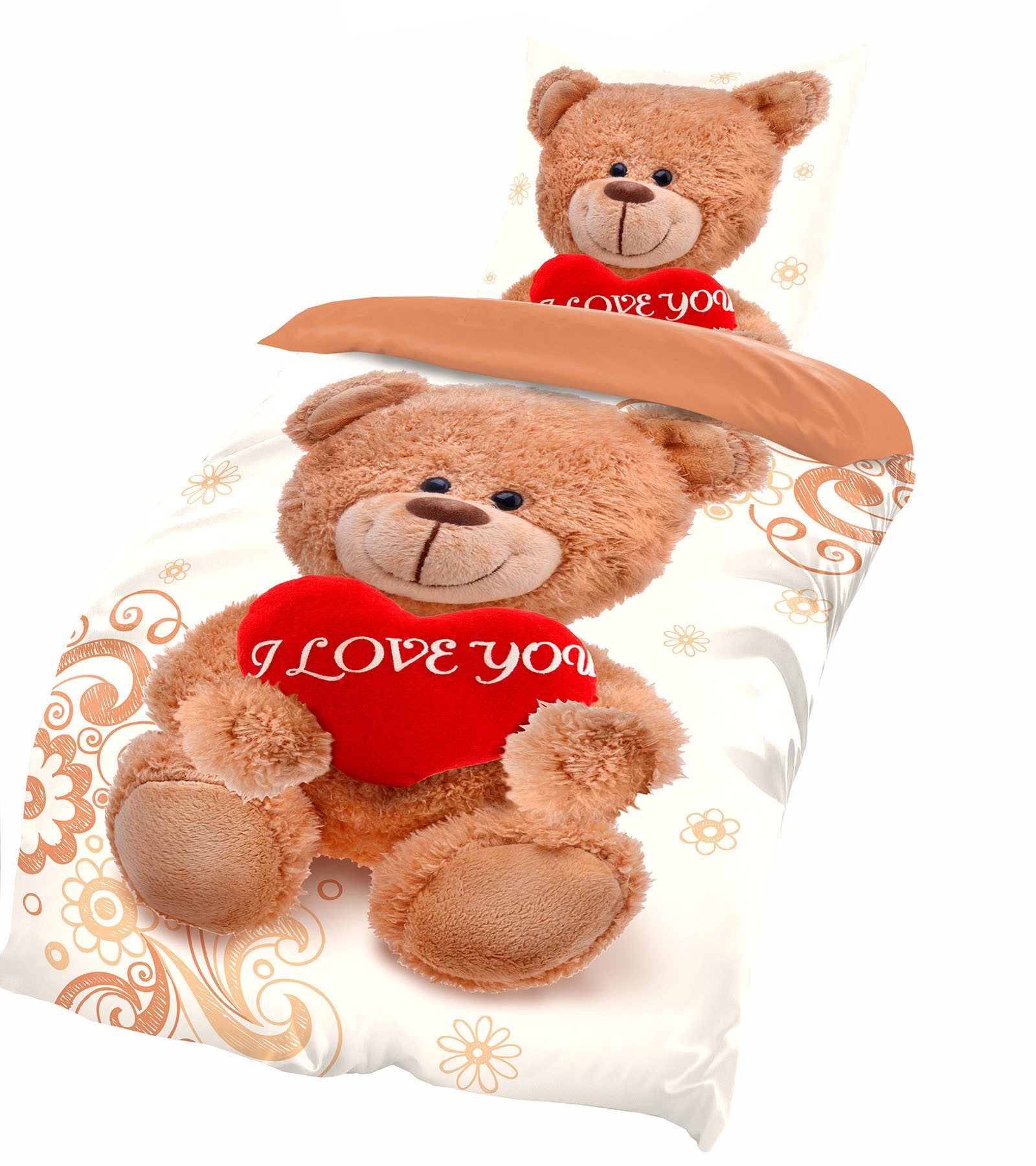 Buymax Bettwäsche Fleece Bettbezug-Set Teddy, Fleece, 2 teilig, 135x200 cm, günstig online kaufen