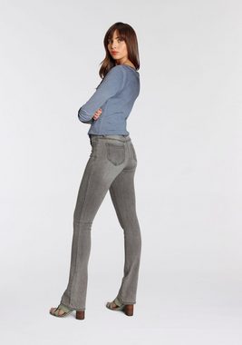 Arizona Bootcut-Jeans »Ultra-Stretch« Mid-Waist