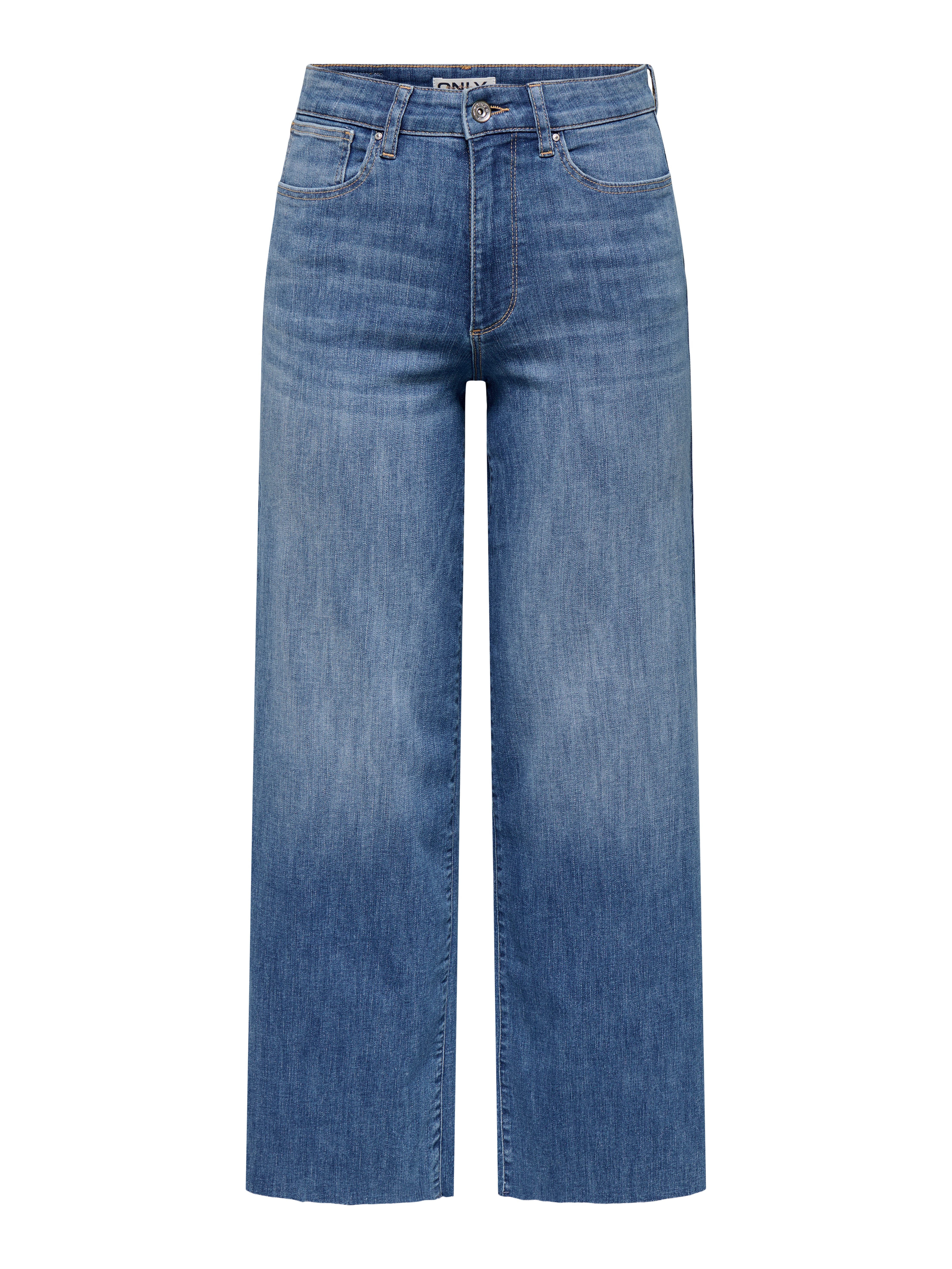 ONLY 5-Pocket-Jeans ONLANN-MADISON HW CROP WD günstig online kaufen