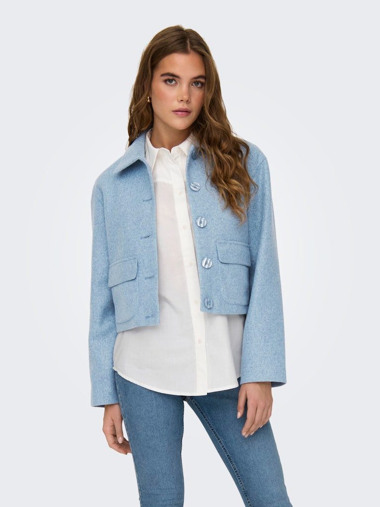 JDY Steppjacke JDYCALLIE LIFE SHORT JACKET OTW HAB